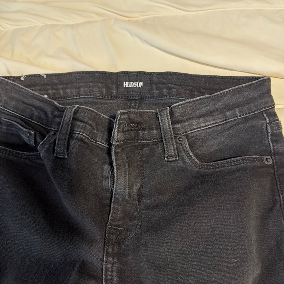 Hudson black super skinny jeans - Picture 2 of 4